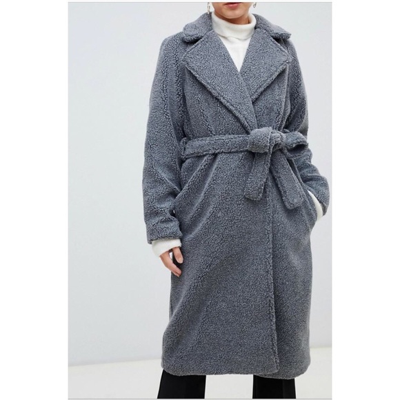 French Connection Jackets & Blazers - French Connection Arabella teddy fur coat NWT
